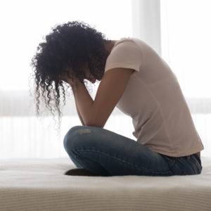 Woman Coping with Sexual Abuse victim services mental