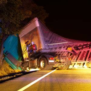 Truck accident injury liability