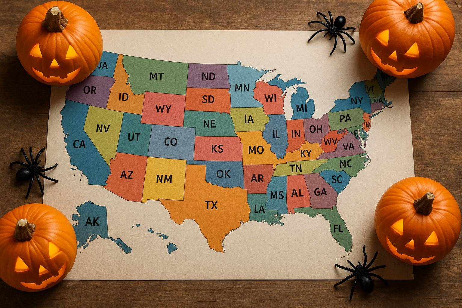 America’s Deadliest States to Drive In During Halloween