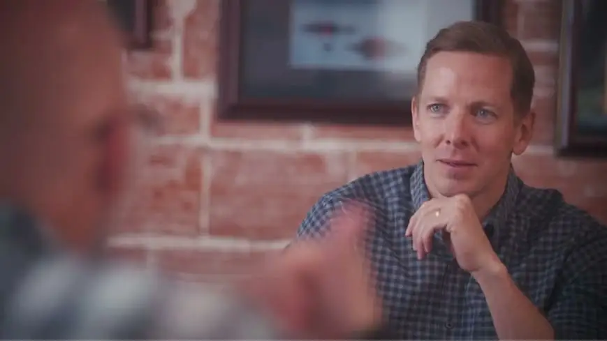 Andrew Pickett during interview