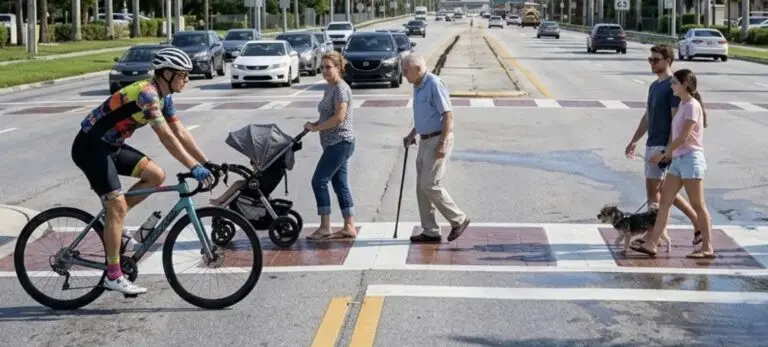 Do You Have to Walk Your Bike Through a Florida Crosswalk? The Legal Myth That Impacts Injury Claims