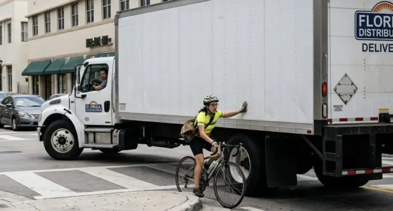 Commercial Vehicle “Wide Turns” and Squeeze Crashes: The Liability Playbook When a Truck Takes the Lane You’re Already In