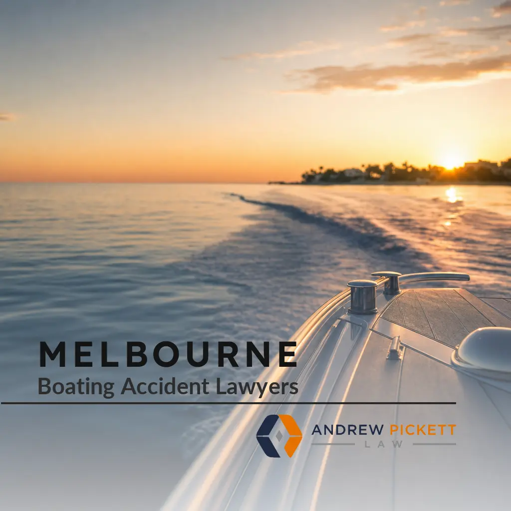 Melbourne, Florida boating accident lawyers at Andrew Pickett Law