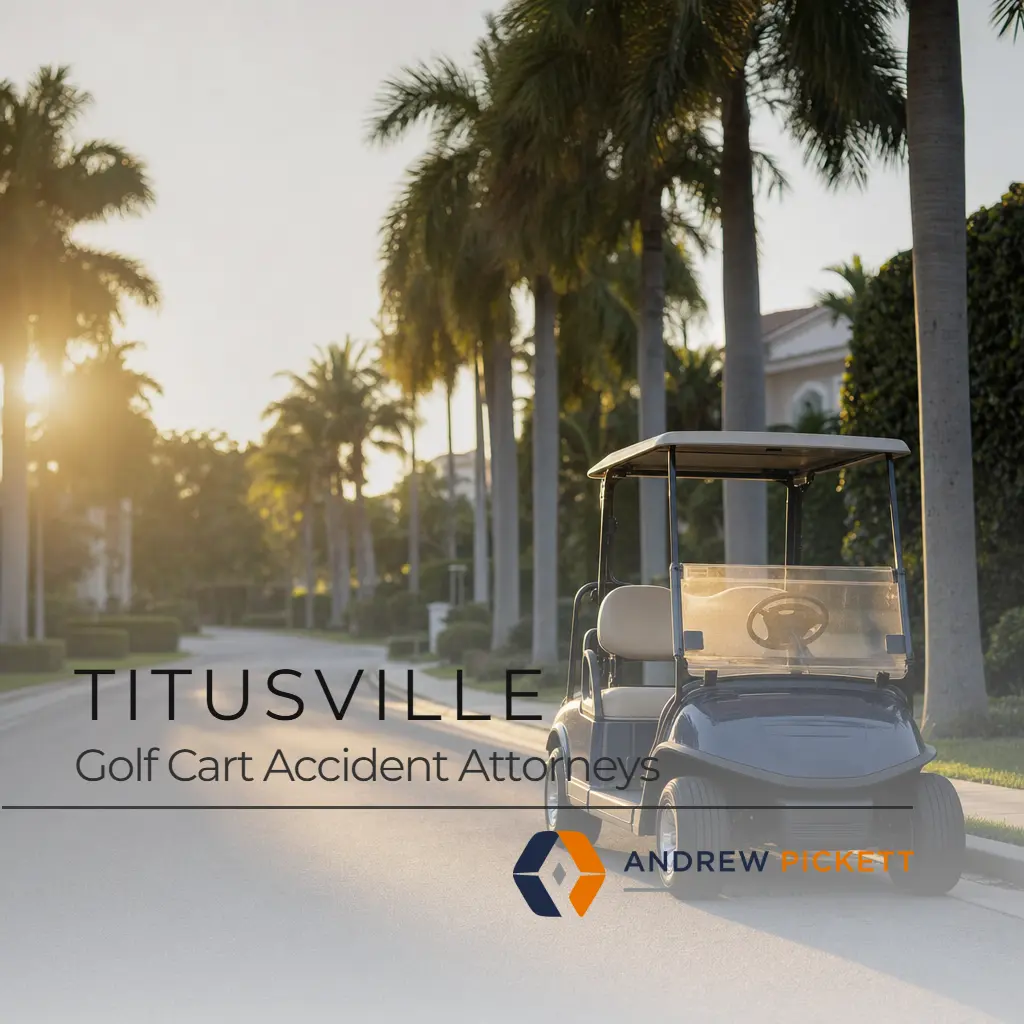 Titusville Golf Cart Accident Lawyers - Andrew Pickett Law