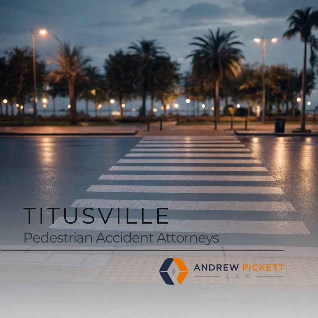 Titusville Pedestrian Accident Lawyers - Andrew Pickett Law
